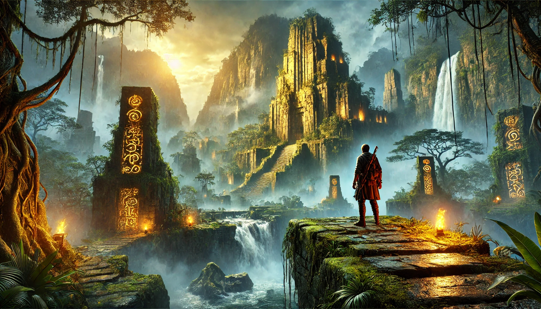 The Lost City... Discovery of a Strange World